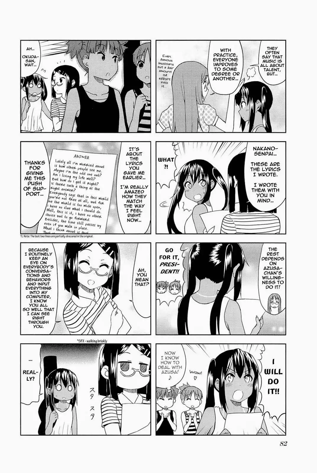 K-ON! - High School Chapter 9 8